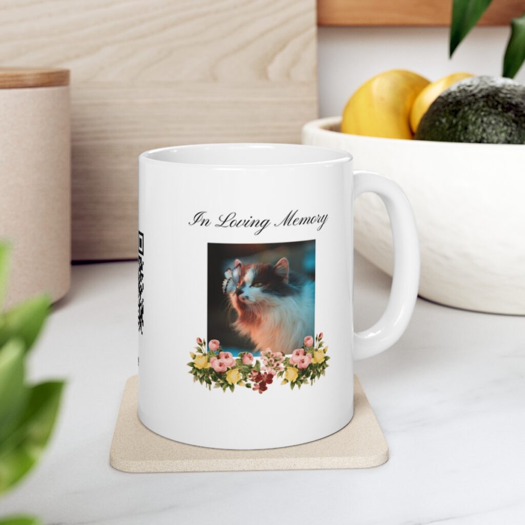 Memorial In Loving Memory White Ceramic Memory Mug